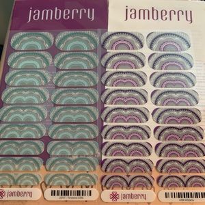 2 full sheets jamberry nail wraps